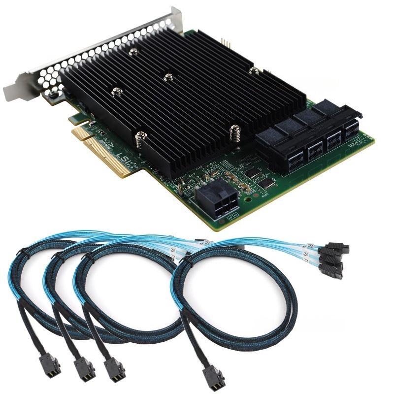LSI SAS 9300-16I 12GB/S HBA Ad - огляд і ціна Lsi 9300 16I Hba It Mode